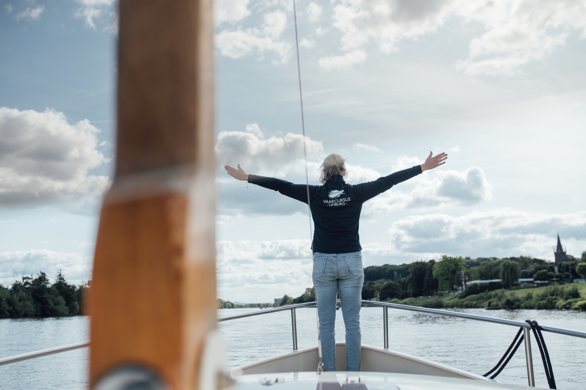 vaarcursus limburg sfeerbeeld